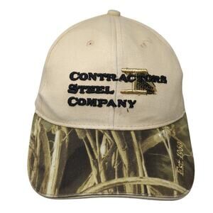 Contractors Steel Company Baseball Cap Multi One Size 6 Panel Custom Hats By ICH